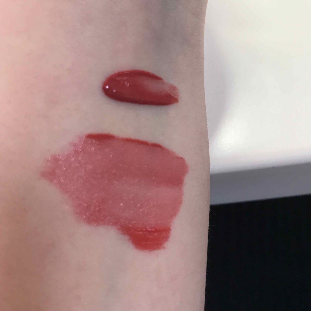 ジューシーラスティングティント/rom&nd/リップティントを使ったクチコミ（2枚目）