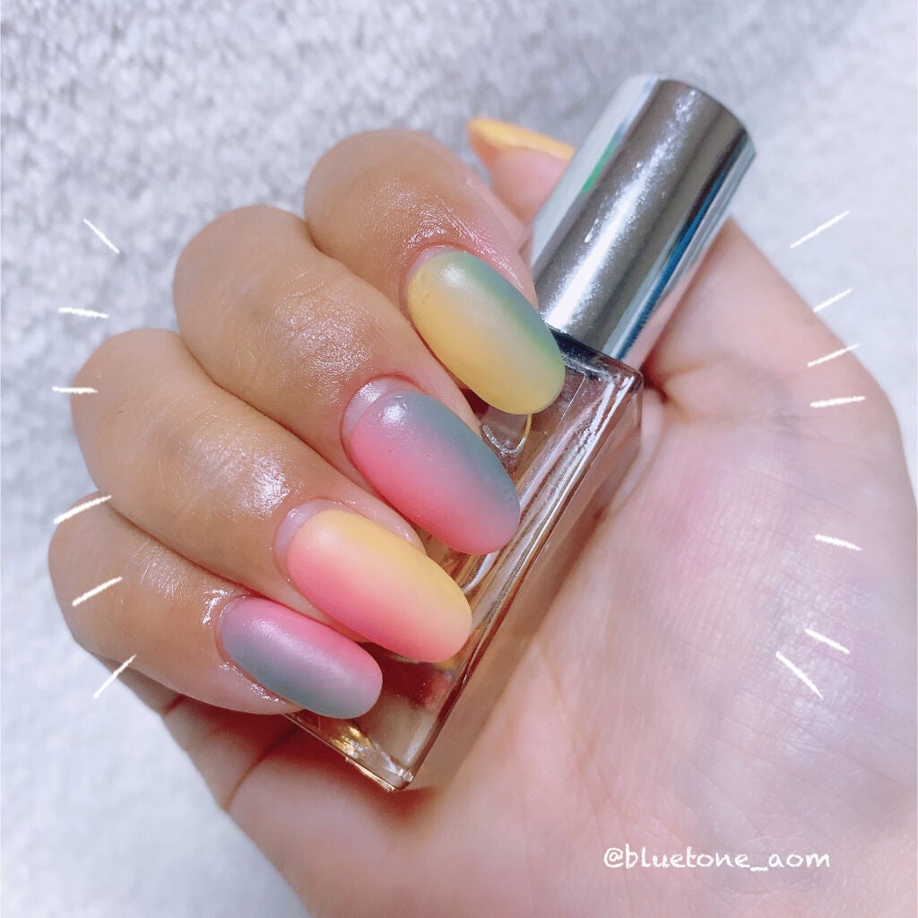 ジェルネイル(ライト対応)/セリア/ジェルネイルを使ったクチコミ(4枚目)