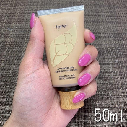 アマゾニアンクレイ BB ティンティドモイスチュアライザー SPF20 /tarte/BBクリームを使ったクチコミ(3枚目)