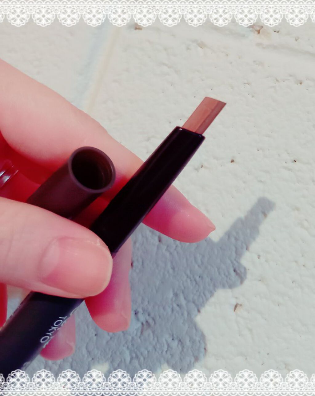 GENE TOKYO ツートンカラーアイブロウペンシルのクチコミ「　GENE TOKYO♥️ツートンカラーアイブロウペンシル

みなさん、こんばんは☺️maya.....」（3枚目）