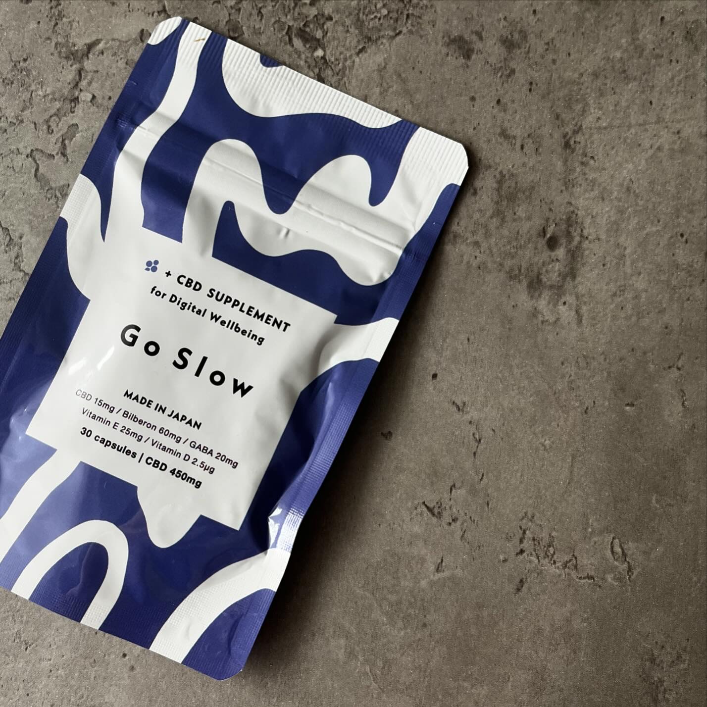 CBDサプリメント for デジタルウェルビーイング/Go Slow/健康サプリメントを使ったクチコミ（1枚目）