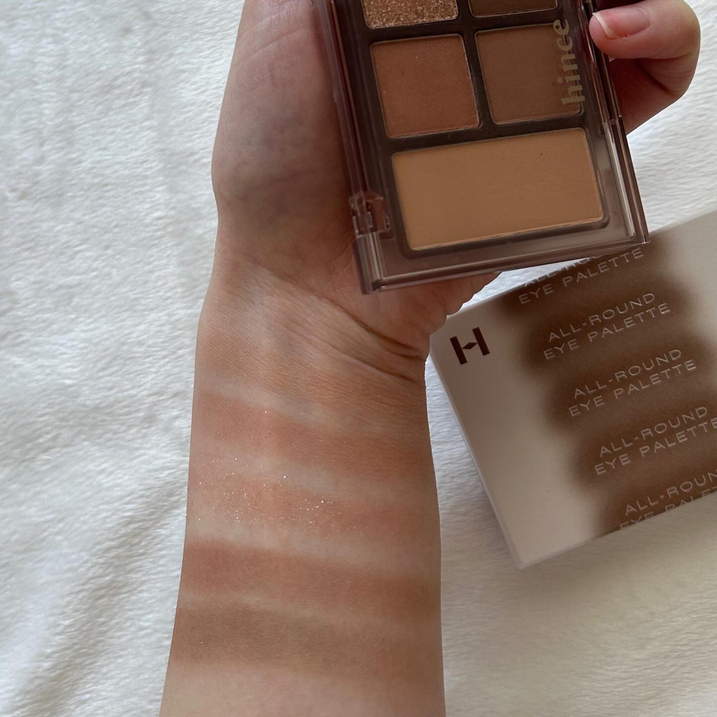 オールラウンドアイパレット/hince/マルチパレットを使ったクチコミ(3枚目)