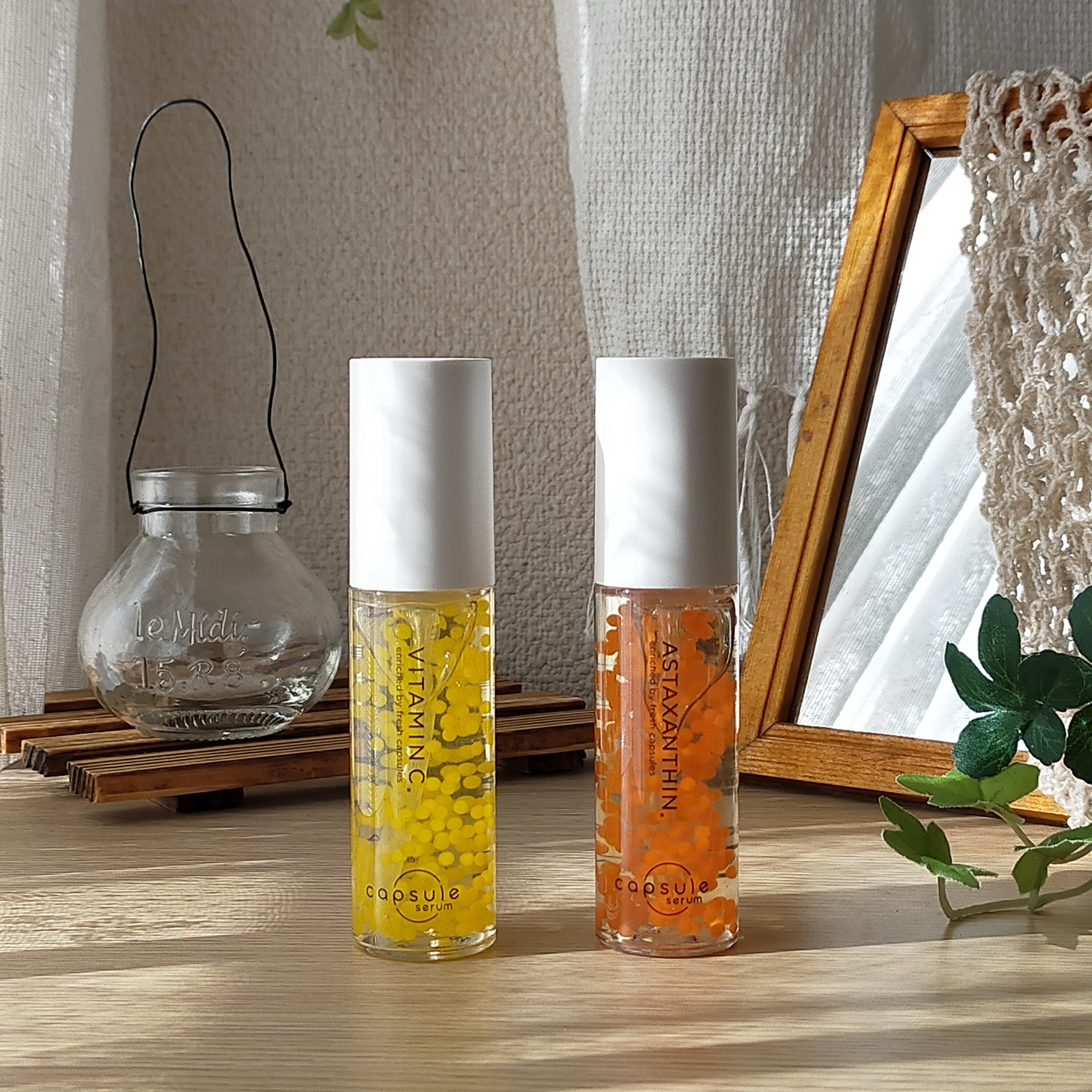 カプセルセラムの美容液 CPセラム V 美容液＆CPセラム A 美容液を使っ