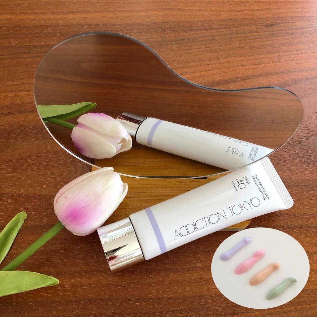 アディクション スキンプロテクター カラーコントロール SPF 40 PA+++/ADDICTION/化粧下地を使ったクチコミ(1枚目)