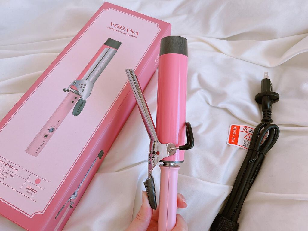 グラムウェーブ カーリングアイロン 36mm/40mm/VODANA (ボダナ)/カールアイロンを使ったクチコミ（3枚目）