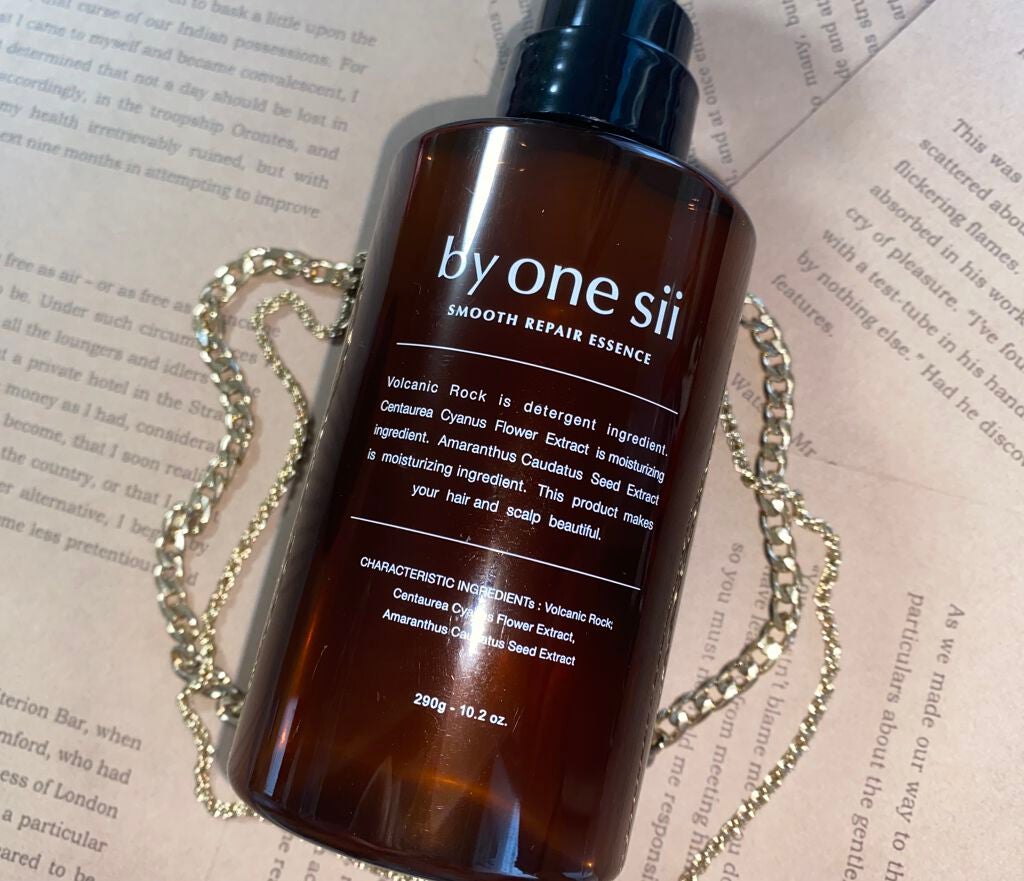 スムースリペアエッセンス/by one sii/サロンシャンプーを使ったクチコミ(1枚目)