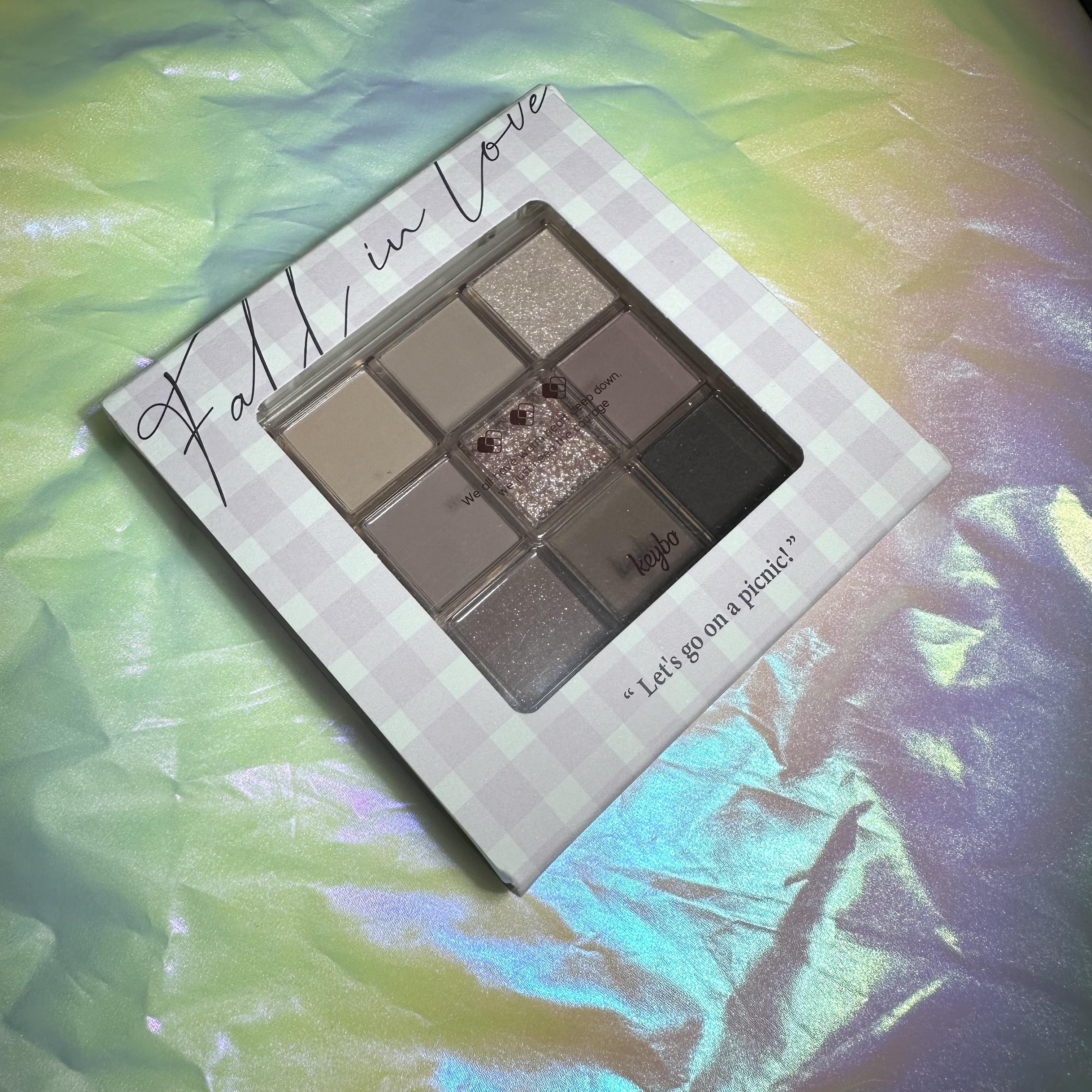 KEYBO FALL IN LOVE SHADOW PALETTE/keybo/アイシャドウパレットを使ったクチコミ（2枚目）