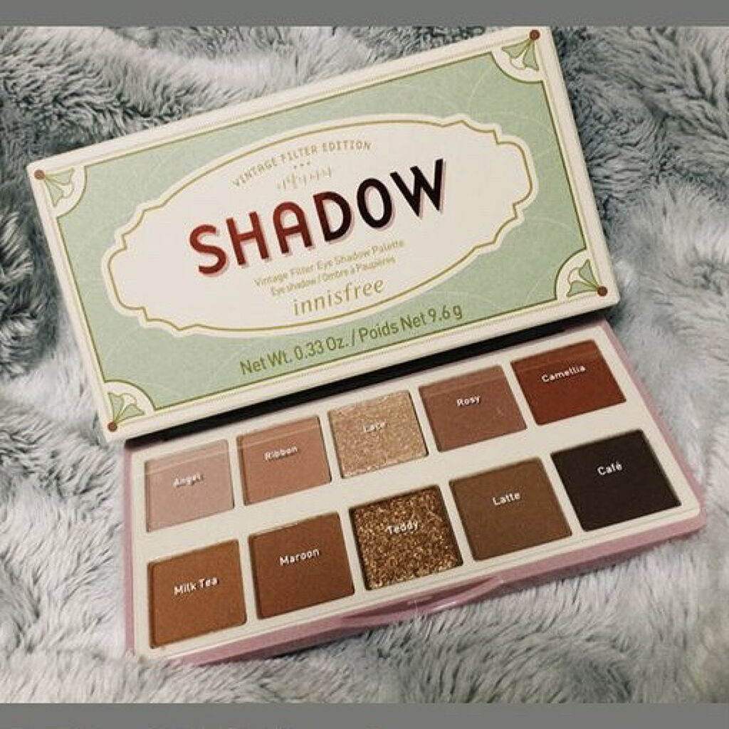 ヴィンテージ フィルター アイシャドウ パレット Vintage Filter Edition/innisfree/アイシャドウパレットを使ったクチコミ（1枚目）
