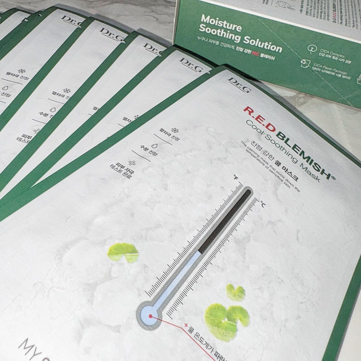 レッドブレミッシュ クールスージングマスク/Dr.G/シートマスク・パックを使ったクチコミ（1枚目）