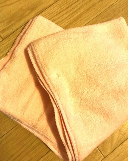 ヘアドライマイクロファイバータオル/ハホニコハッピーライフ/ヘアケアグッズを使ったクチコミ(2枚目)