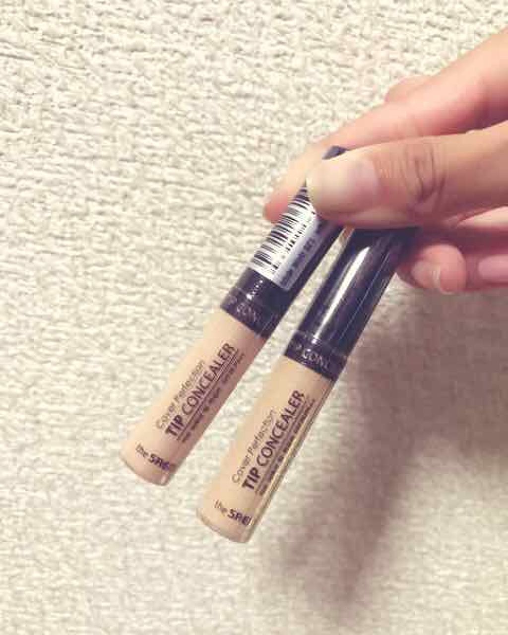 カバーパーフェクション チップコンシーラー/the SAEM/リキッドコンシーラーを使ったクチコミ(1枚目)