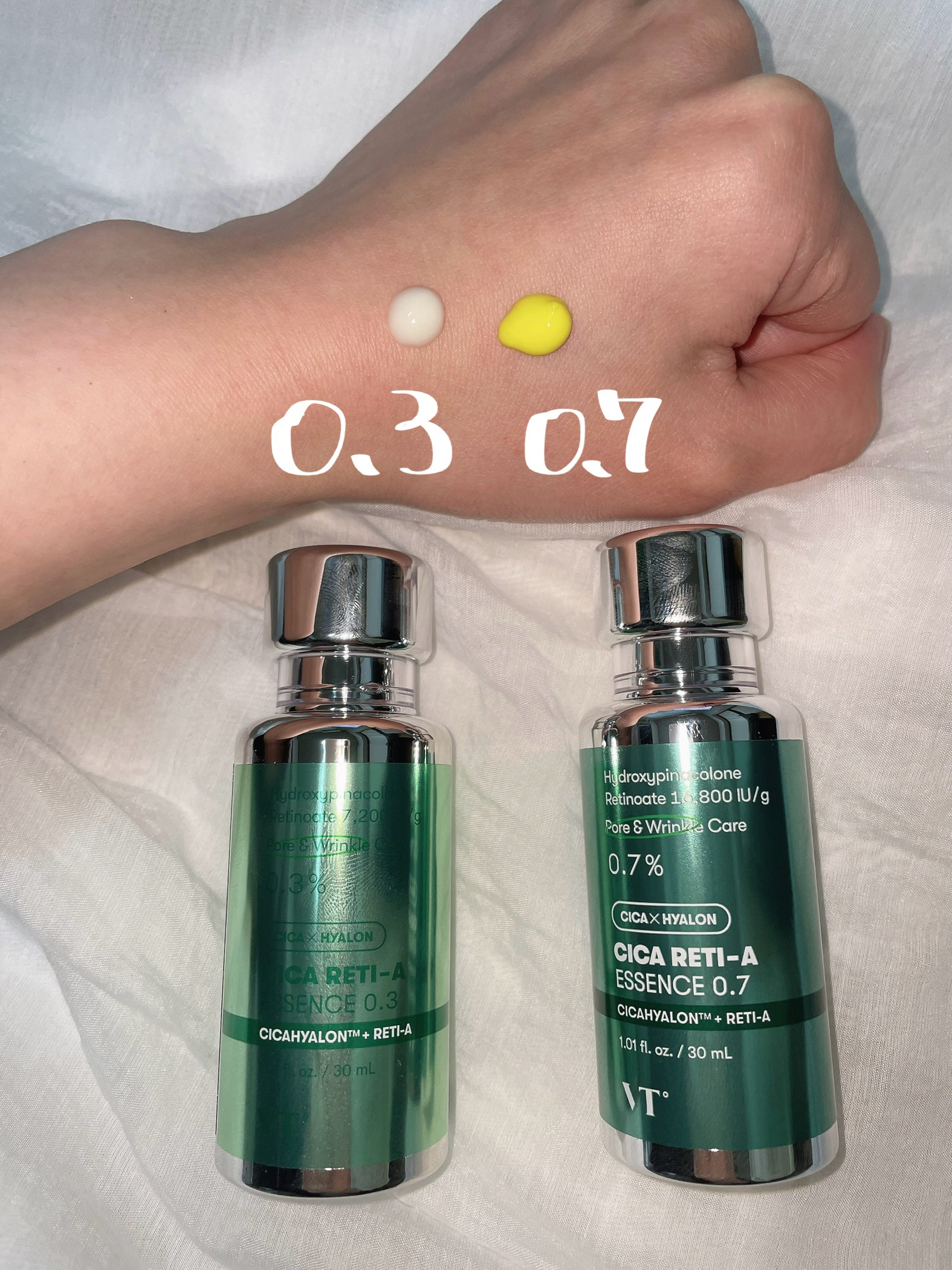 シカレチA エッセンス0.3/VT/美容液を使ったクチコミ（1枚目）