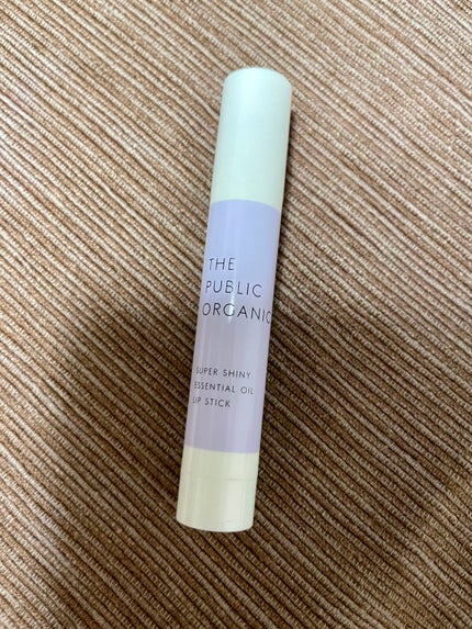 スーパーシャイニー リップスティック/THE PUBLIC ORGANIC/リップクリームを使ったクチコミ(1枚目)