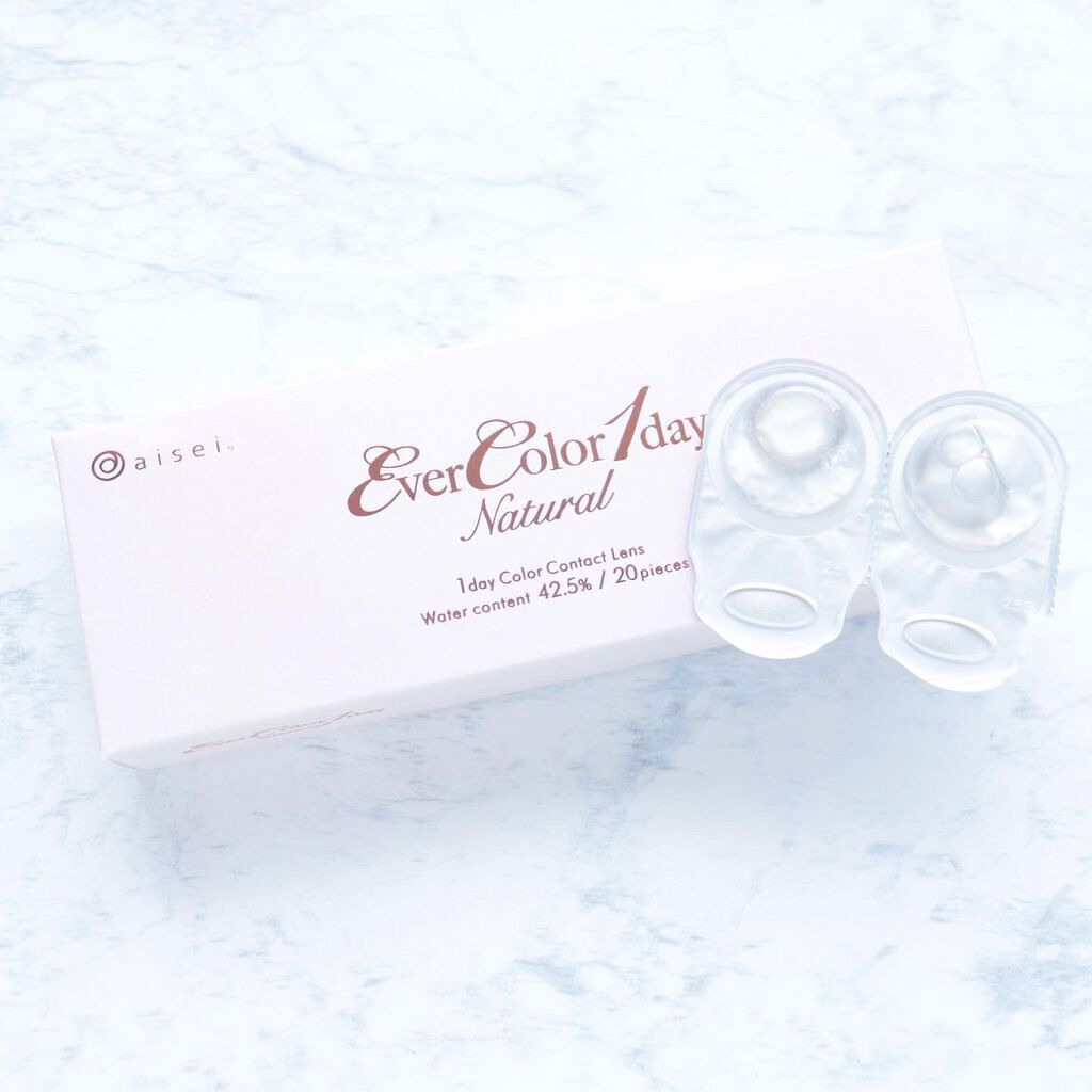エバーカラーワンデー ナチュラル/エバーカラー/ワンデー(1DAY)カラコンを使ったクチコミ(7枚目)