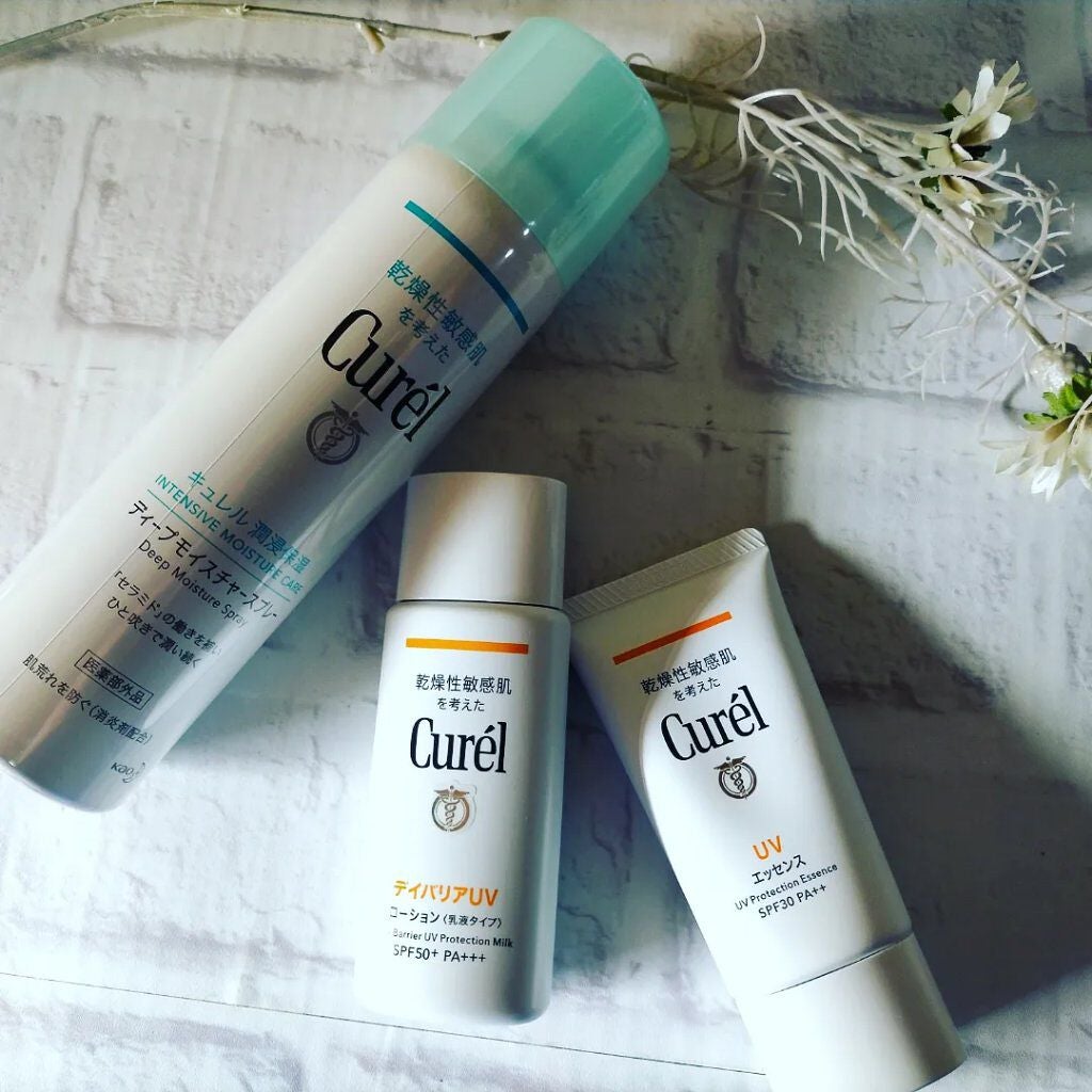 ディープモイスチャースプレー/キュレル/ミスト状化粧水を使ったクチコミ(1枚目)