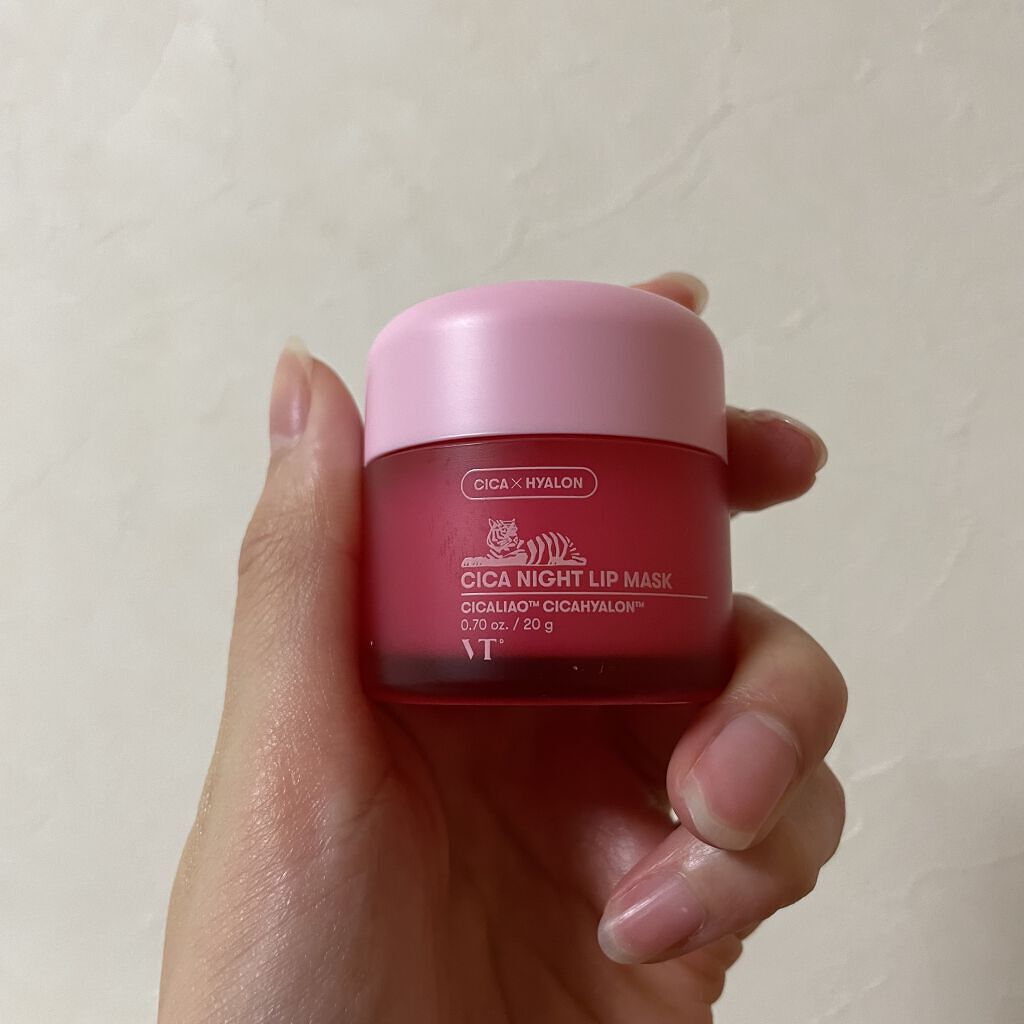 CICA ナイトリップマスク/VT/リップマスクを使ったクチコミ（1枚目）