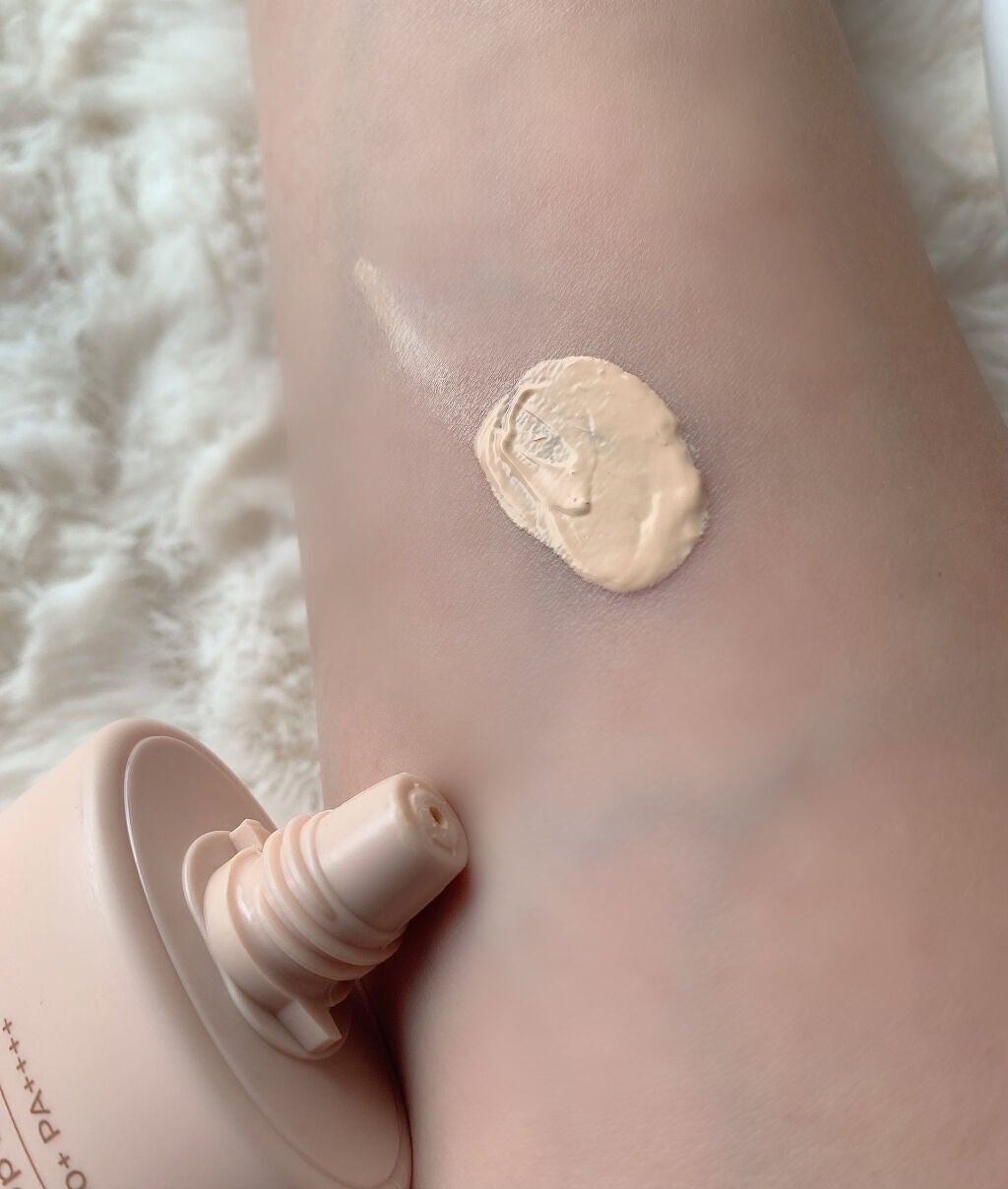 3番 ノーファンデ陶器肌トーンアップクリーム/numbuzin/化粧下地を使ったクチコミ(3枚目)