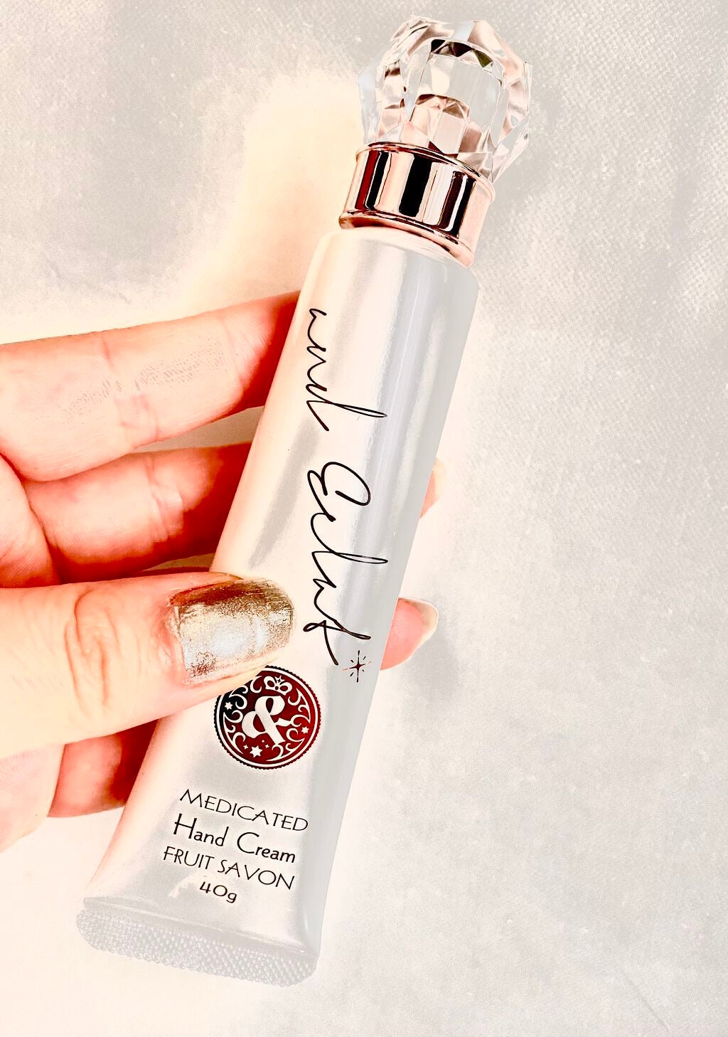 薬用美白ハンドクリーム メルティフルールの香り/and Eclat/ハンドクリームを使ったクチコミ(1枚目)