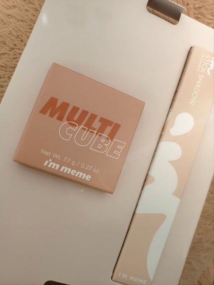 マルチキューブ/i’m meme/アイシャドウパレットを使ったクチコミ(1枚目)