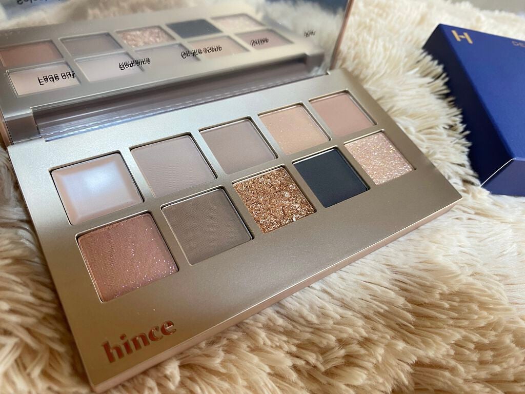 ニューデップスアイシャドウパレット/hince/アイシャドウパレットを使ったクチコミ(1枚目)