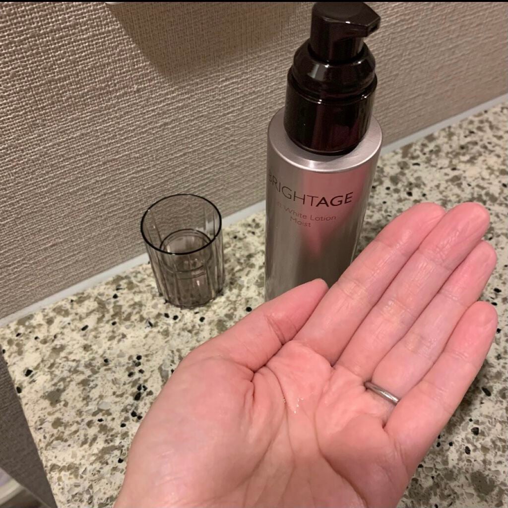 リフトホワイト ローション モイスト/BRIGHTAGE/化粧水を使ったクチコミ(3枚目)