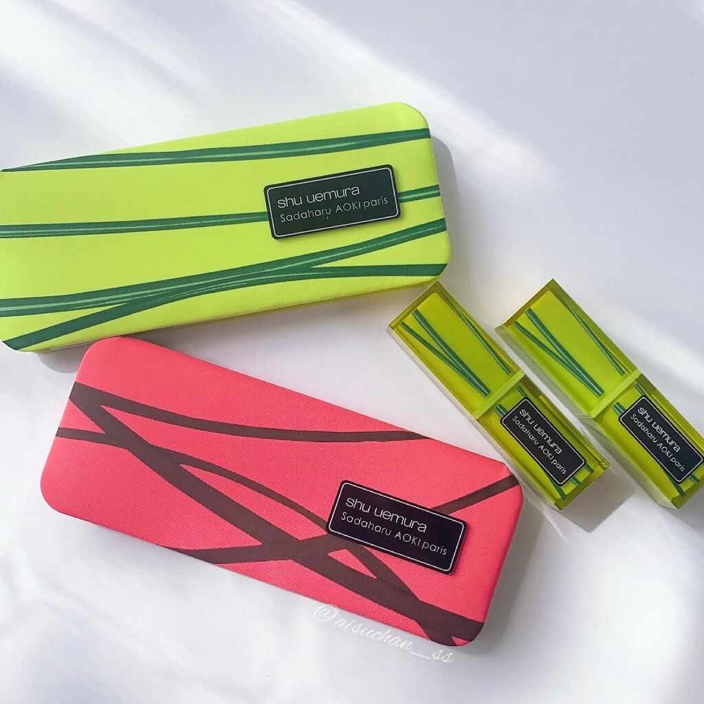 ルージュ アンリミテッド マット/shu uemura/口紅を使ったクチコミ(9枚目)