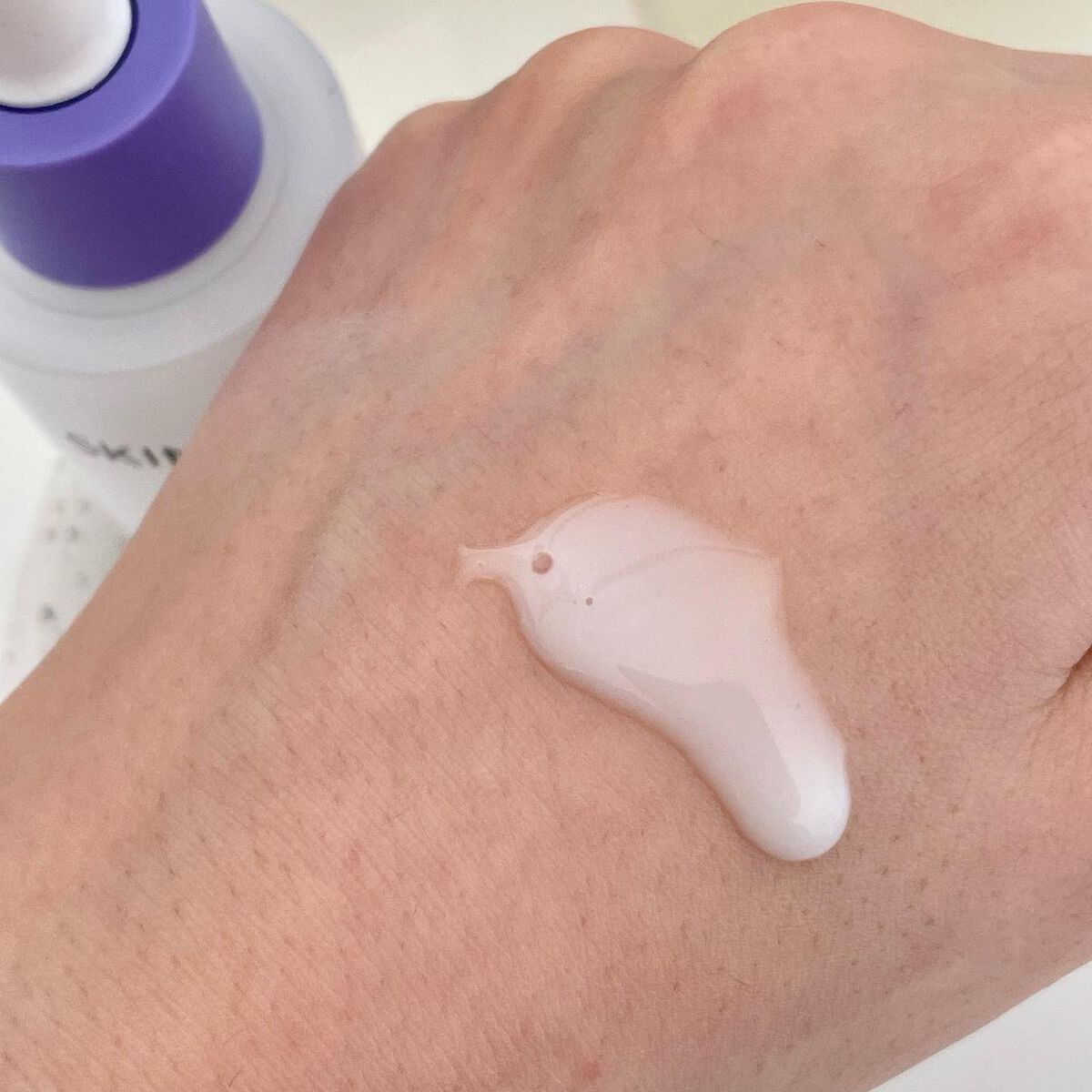 バリアダームミルキーセラム/SKIN&LAB/美容液を使ったクチコミ（3枚目）