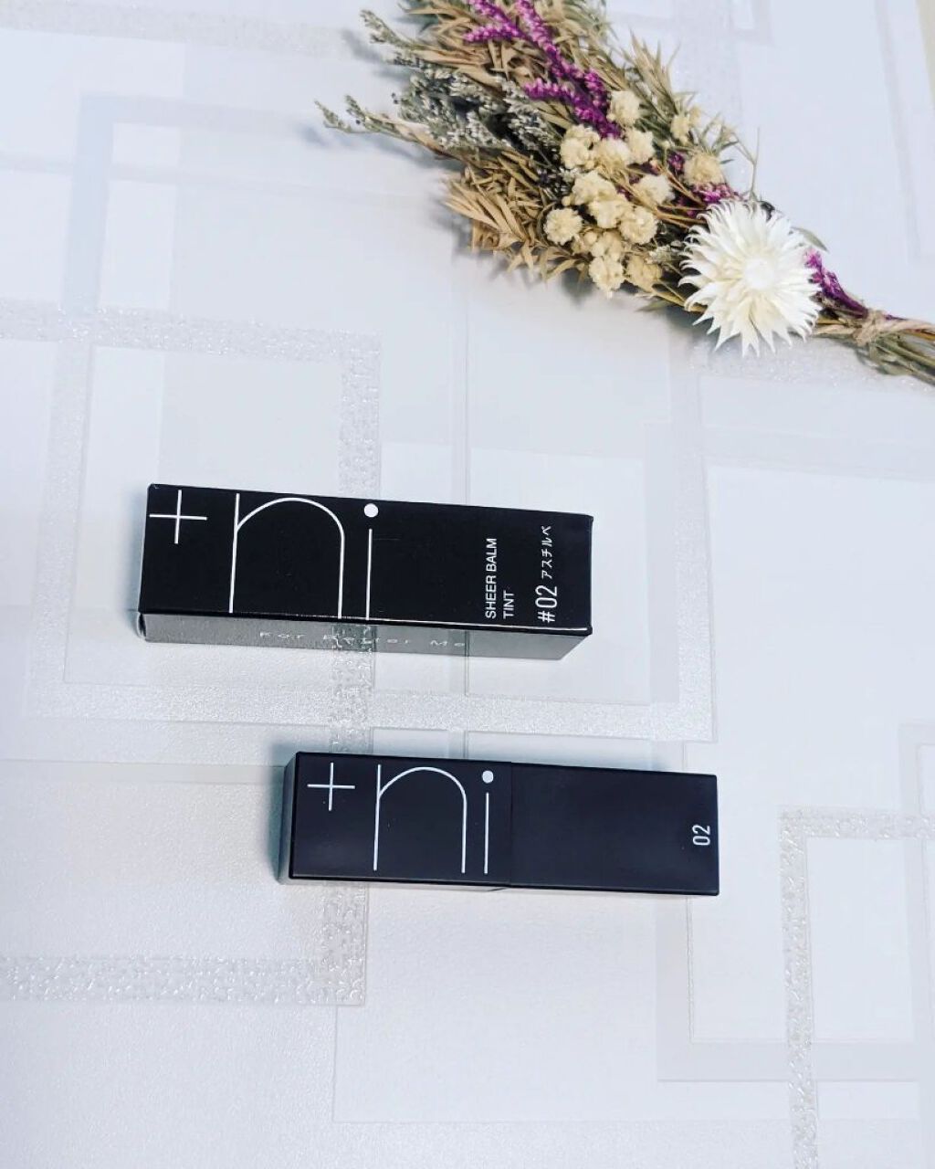 シアーバームティント/＋ni/リップティントを使ったクチコミ（1枚目）