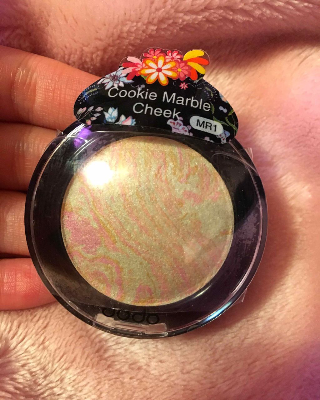 クッキーマーブルチーク/ドド/プレストパウダーを使ったクチコミ(1枚目)