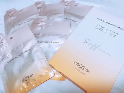 ディープモイスチャー マスク (ケアクリーム付き)/cerXcer/シートマスク・パックを使ったクチコミ(4枚目)