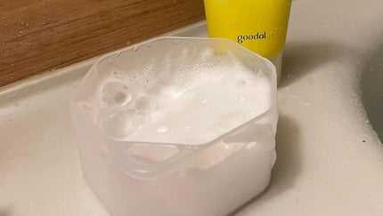 グリーンタンジェリン ビタC クレンジングフォーム/goodal/洗顔フォームを使ったクチコミ(2枚目)