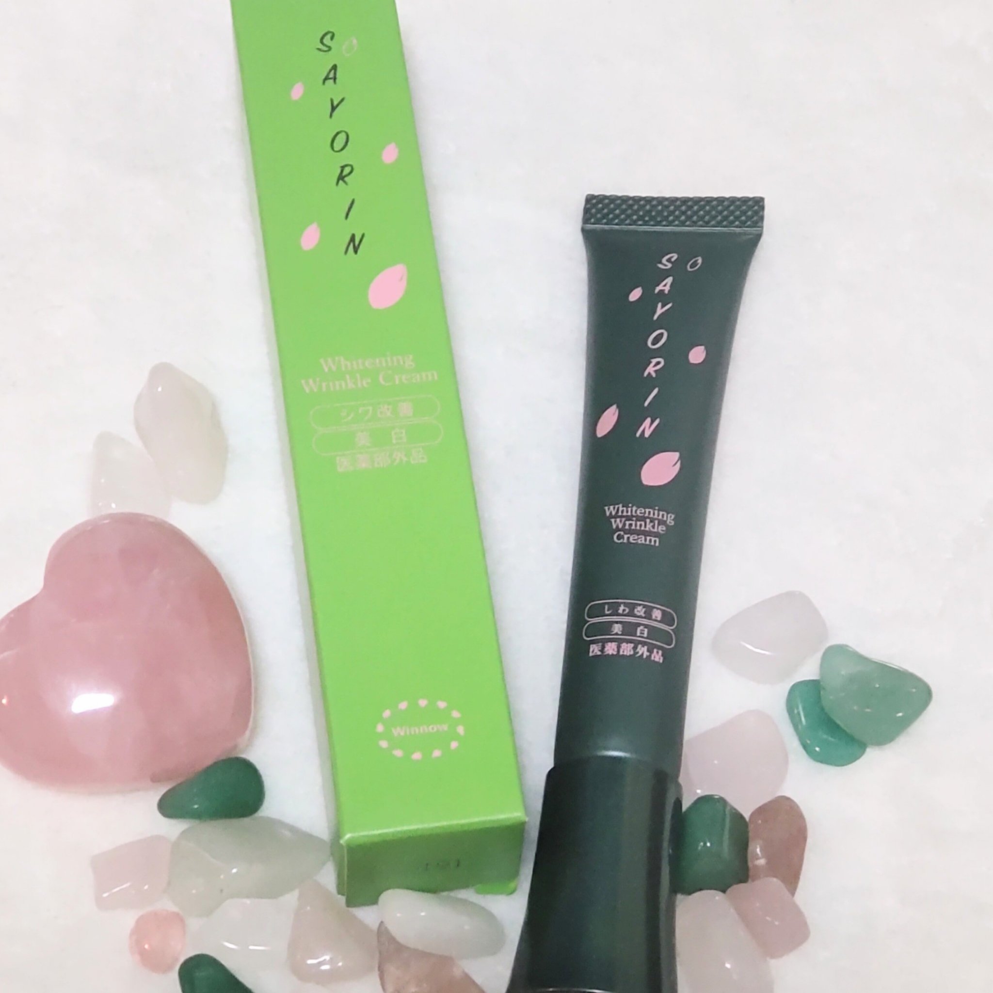 SAYORINホワイトニングリンクルクリーム/Winnow/フェイスクリームを使ったクチコミ（1枚目）