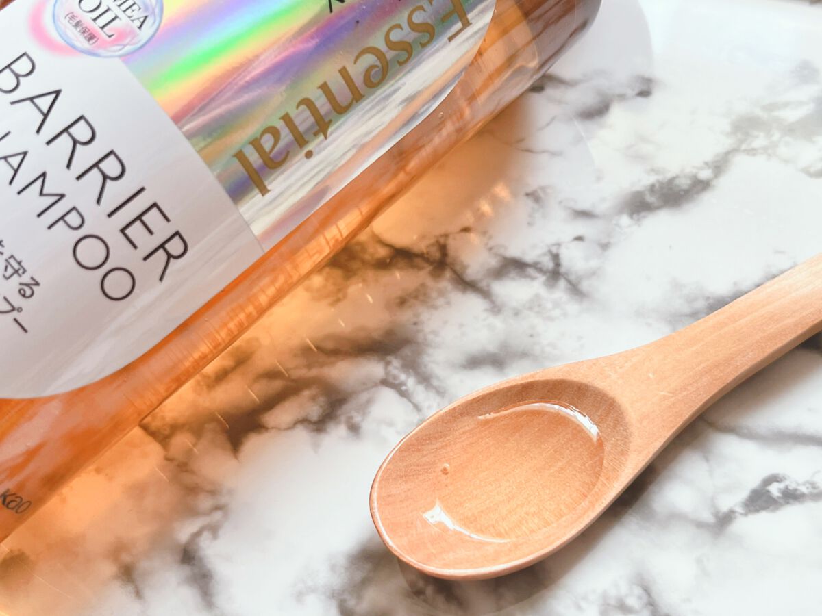 ザビューティ 髪のキメ美容素髪を守る バリアシャンプー/コンディショナー/エッセンシャル/シャンプー・コンディショナーを使ったクチコミ(2枚目)