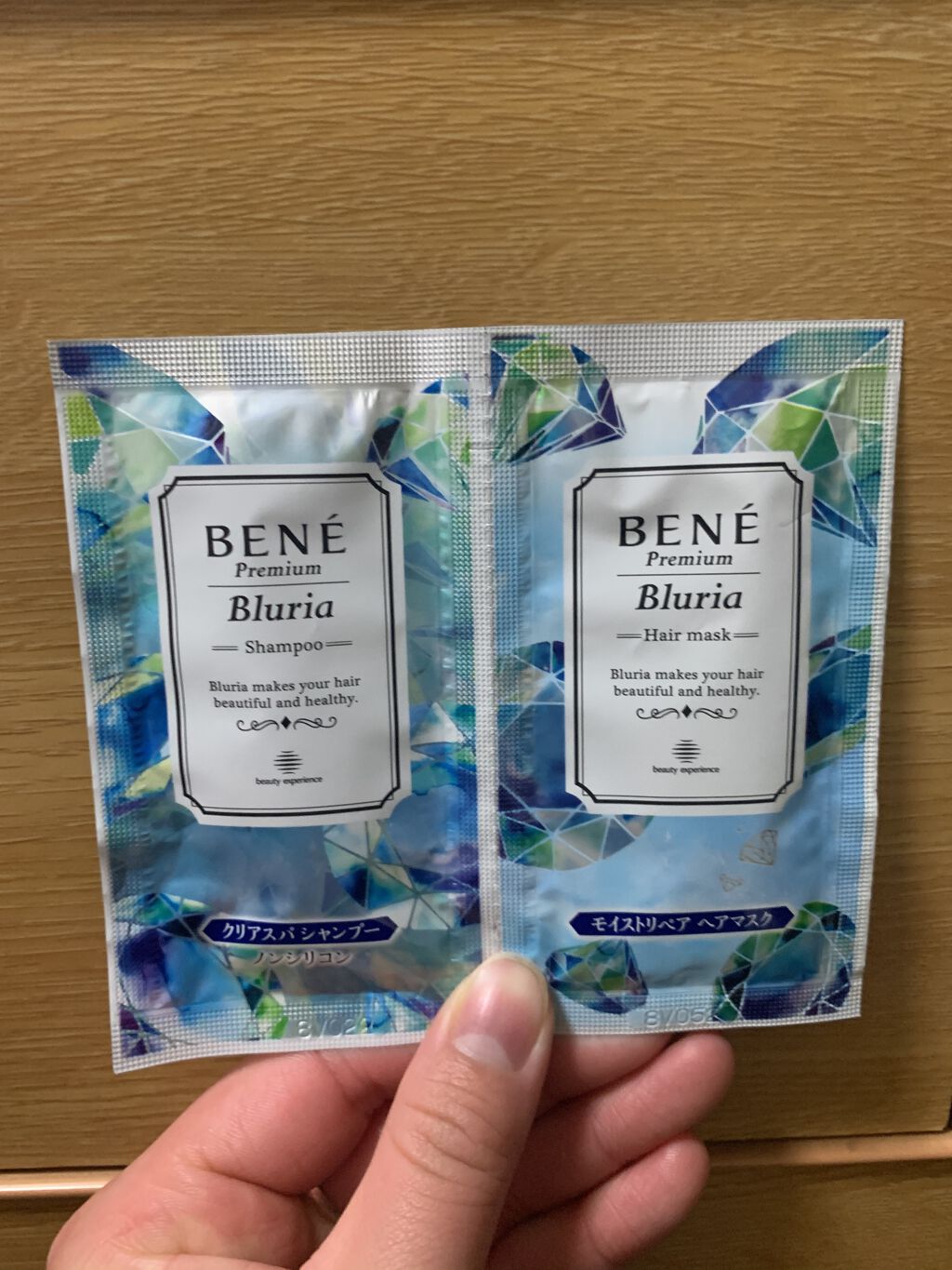 ブルーリア クリアスパ シャンプー／モイストスパ トリートメント/ベーネ プレミアム(Bene Premium)/市販シャンプーを使ったクチコミ（1枚目）