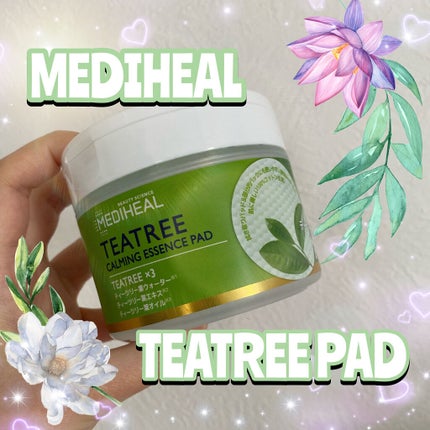 ティーツリーカーミングエッセンスパッド/MEDIHEAL/トナーパッドを使ったクチコミ(2枚目)