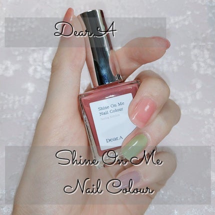 シャインオンミーネイルカラー/Dear.A/マニキュアを使ったクチコミ(1枚目)