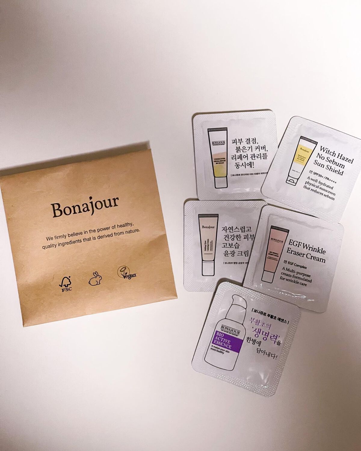 グリーンティーエッセンシャルマスク/Bonajour/シートマスク・パックを使ったクチコミ(2枚目)