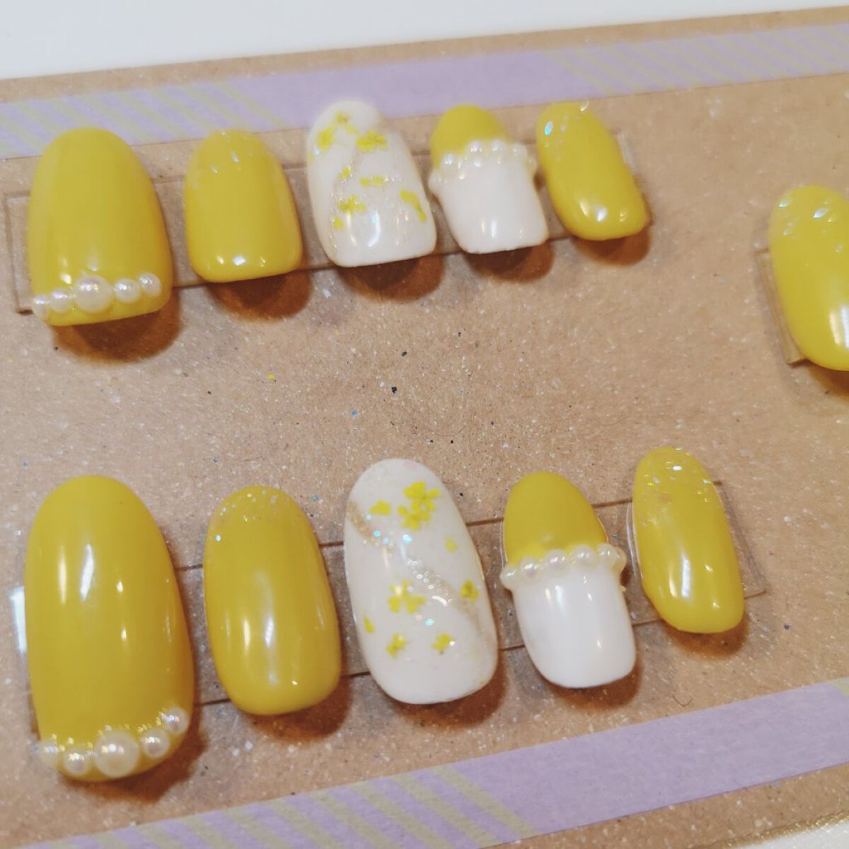 ジェルネイル(ライト対応)/セリア/ジェルネイルを使ったクチコミ(4枚目)