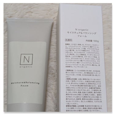 Ｎ organic モイスチュア＆バランシング フォームのクチコミ「敏感なお肌の時にも安心✨
#Ｎorganic
#モイスチュア＆バランシングフォーム

汚れを吸.....」（2枚目）