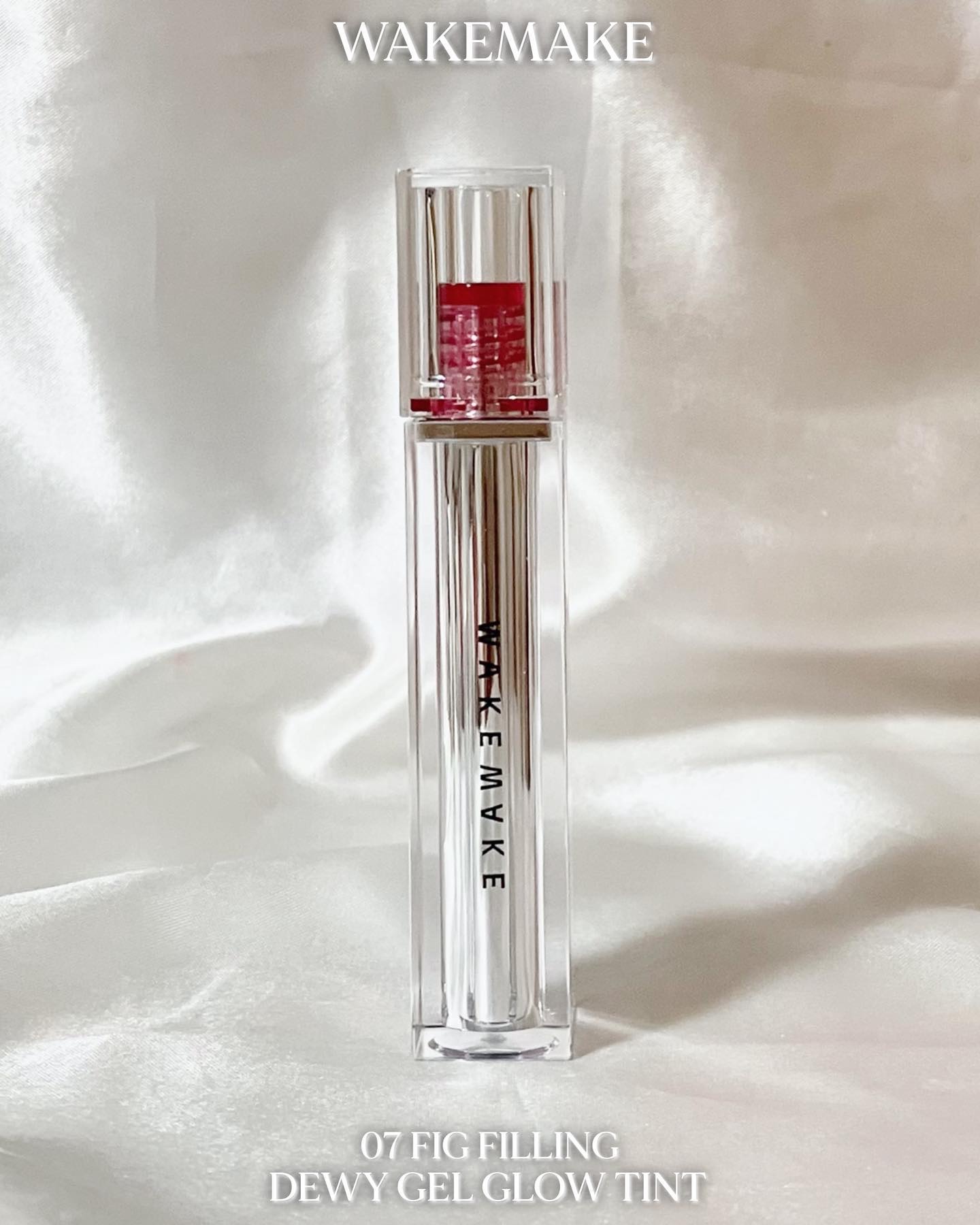 デュイジェルグロウティント 07 フィグフィリング/wakemake/リップティントを使ったクチコミ（2枚目）