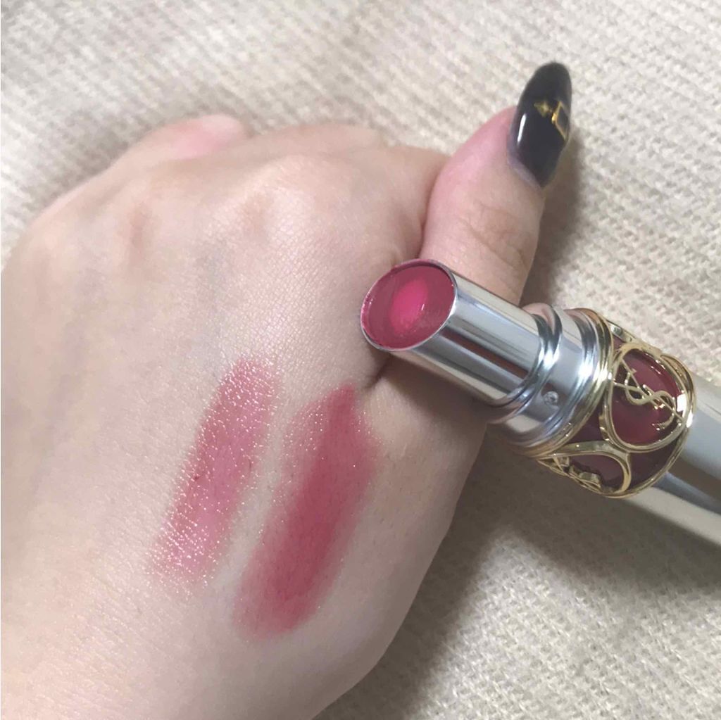 ヴォリュプテ ティントインバーム/YVES SAINT LAURENT BEAUTE/口紅を使ったクチコミ（2枚目）