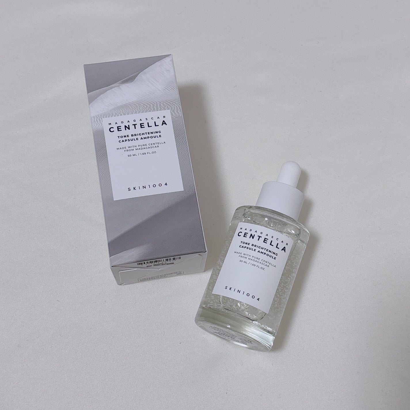 トーンブライトニング カプセルアンプル/SKIN1004/美容液を使ったクチコミ(1枚目)