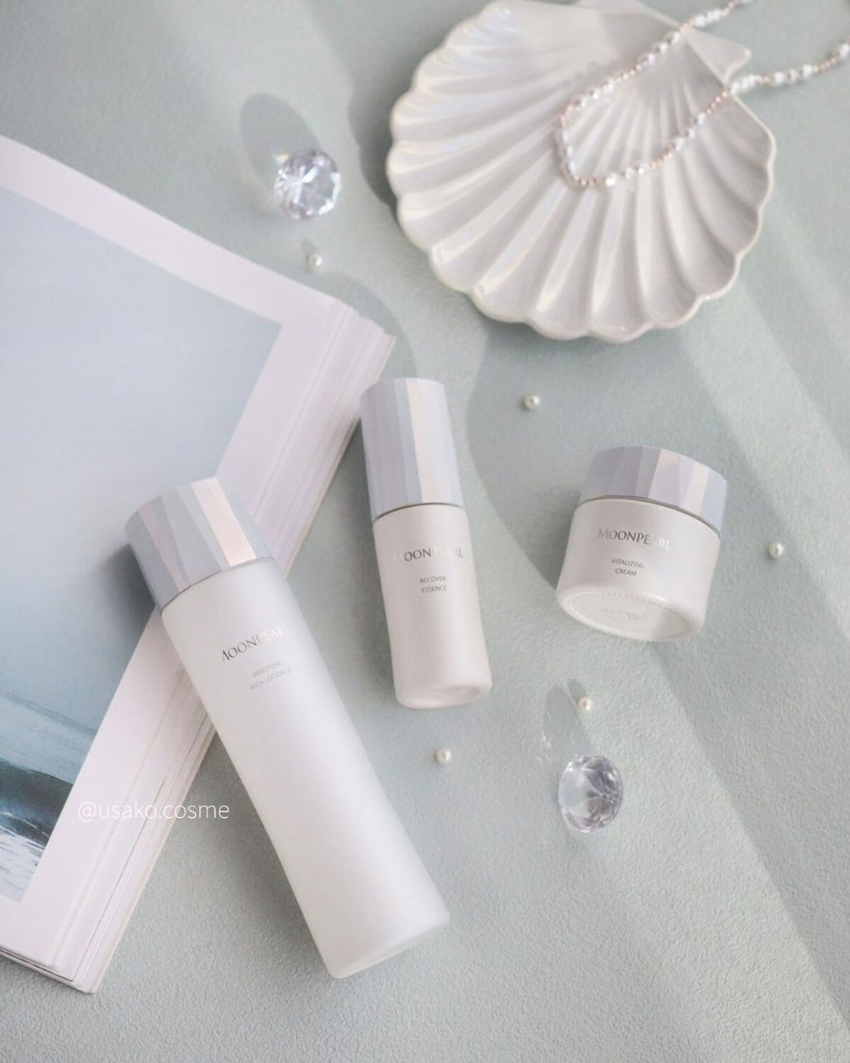 試してみた】ムーンパール バイタライジングクリーム ミキモト