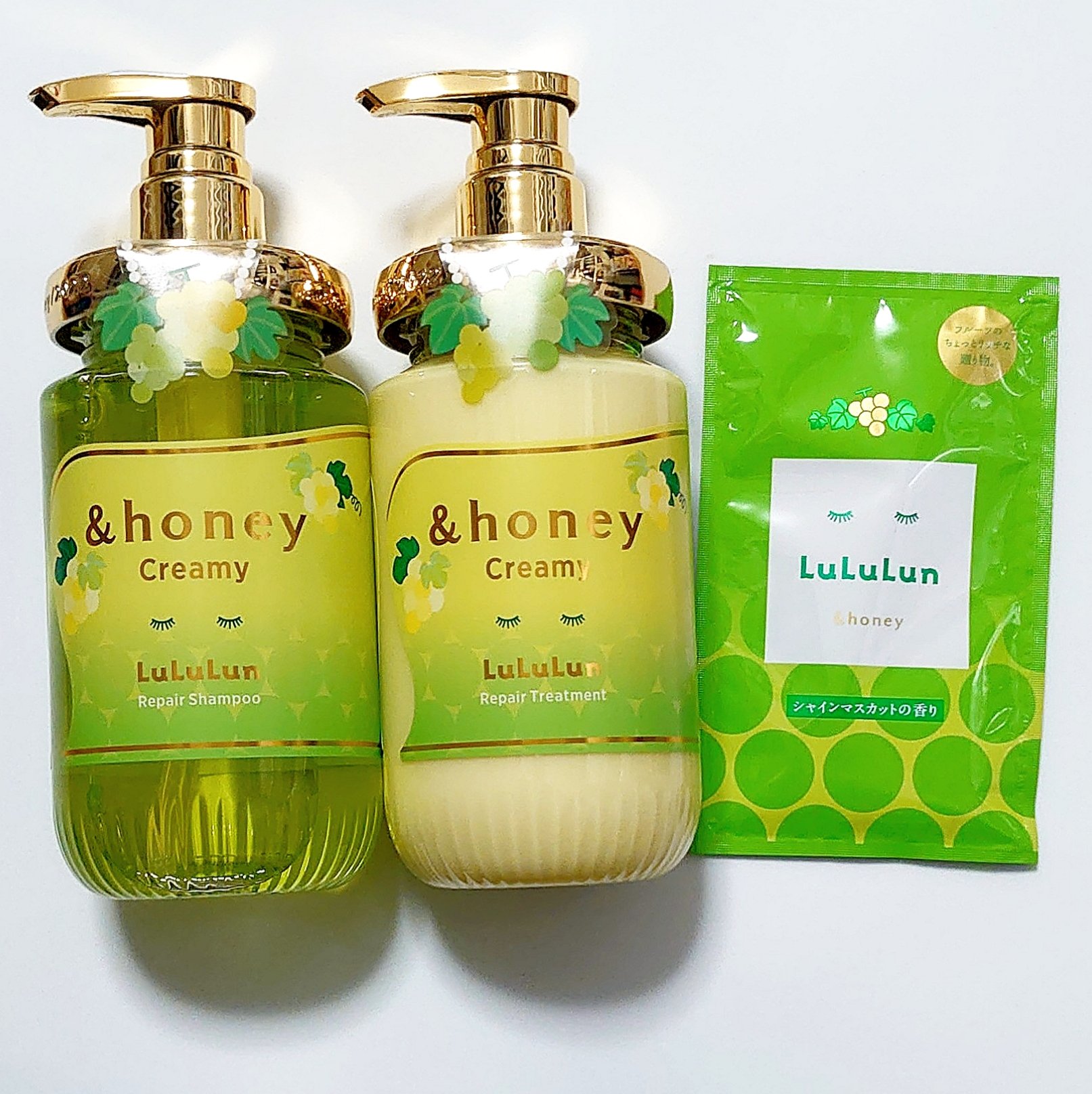 アンドハニー クリーミー ルルルン リペア ペアセット/&honey/シャンプー・コンディショナーを使ったクチコミ（2枚目）