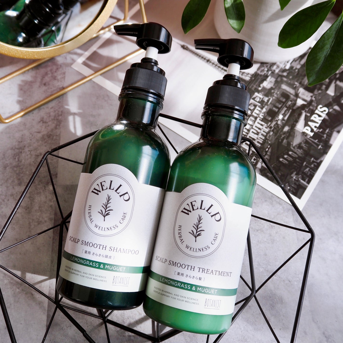 薬用スカルプケアシャンプー/トリートメント スムース/WELLP/市販シャンプーを使ったクチコミ(1枚目)