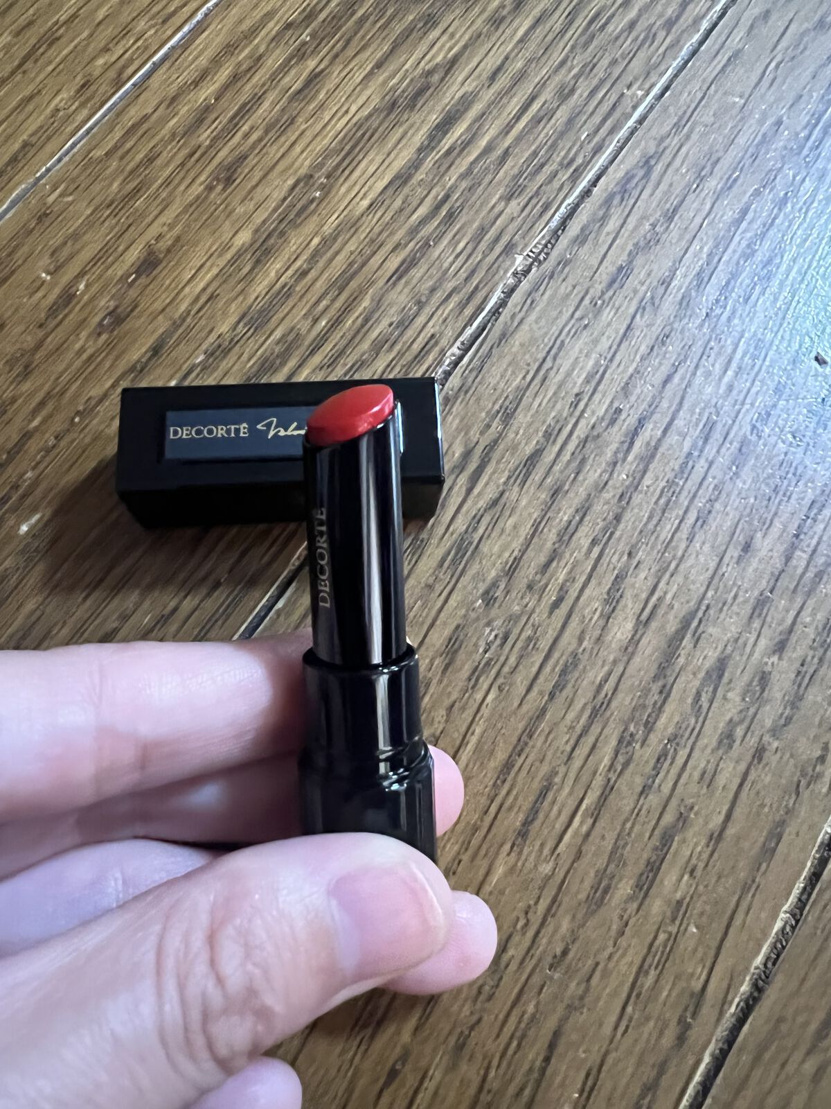 ルージュ デコルテ 04/DECORTÉ/口紅を使ったクチコミ（2枚目）