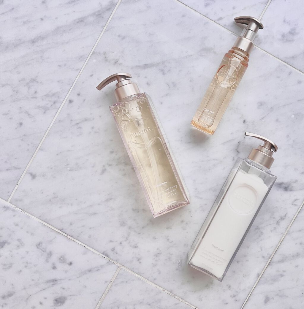 プルント モイストリッチ美容液シャンプー／モイストリッチリペア美容液トリートメント/Purunt./市販シャンプーを使ったクチコミ（1枚目）