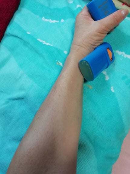 クリアスティック UVプロテクター/SHISEIDO/日焼け止め・UVケアを使ったクチコミ(4枚目)