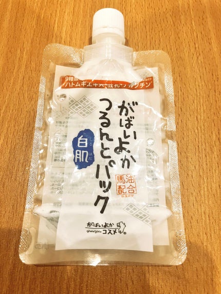 アスティ コスメフリーク がばいよか白肌つるんとパックのクチコミ「✼••┈┈••✼••┈┈••✼••┈┈••✼••┈┈••✼
もっちもちのお肌になれる、、
い.....」(1枚目)