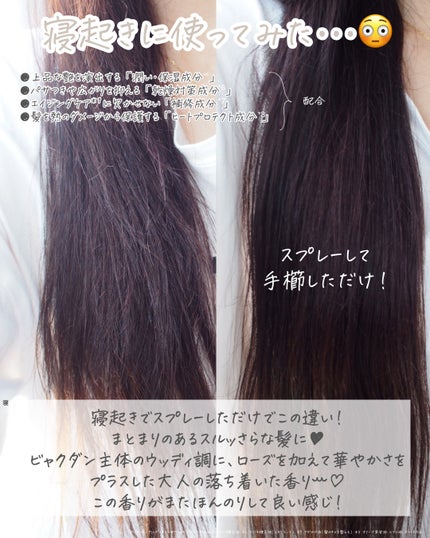 Hair filter モイスチャースプレー/SANUS HAIR FILTER/ヘアスプレーを使ったクチコミ(3枚目)